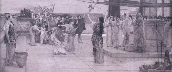 En dedikation till Bacchus, Bibbys Annual, 1916-1917